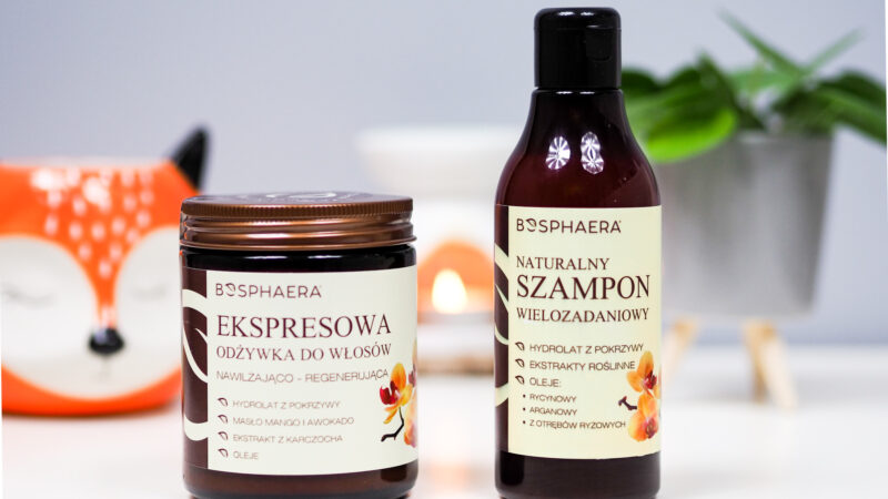 Bosphaera – Ekspresowa odżywka do włosów i Naturalny szampon wielozadaniowy – recenzja